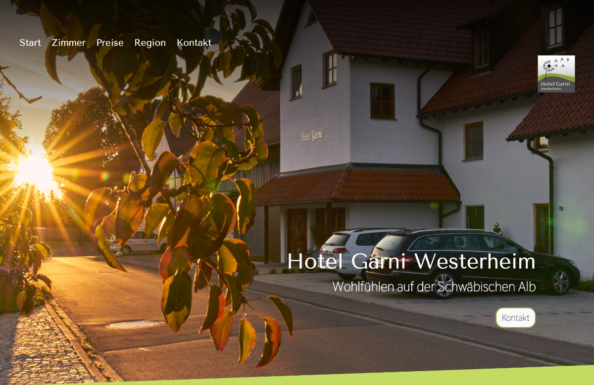 Hotel-Garni in Westerheim